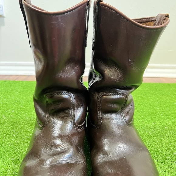 Red Wing Pecos 2231 Amber Leather Steel Toe Work Boots  Sz 10, Made in USA. EUC - Picture 8 of 11